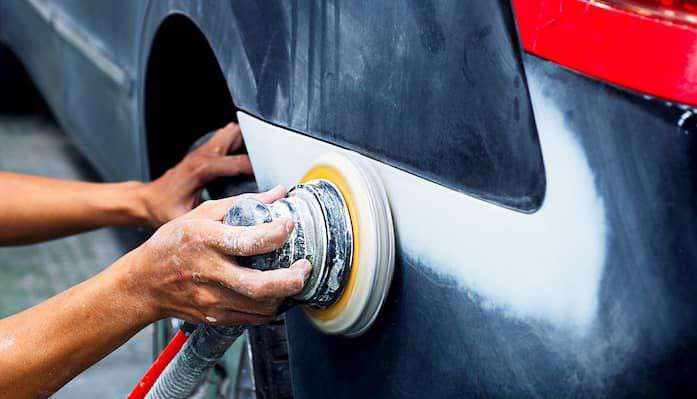 Body spraying carried out at Linking Automobile Ltd